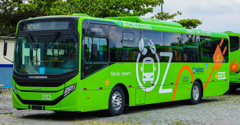 Prefeitura de Osasco anuncia ampliação da frota de ônibus elétricos no sistema municipal
