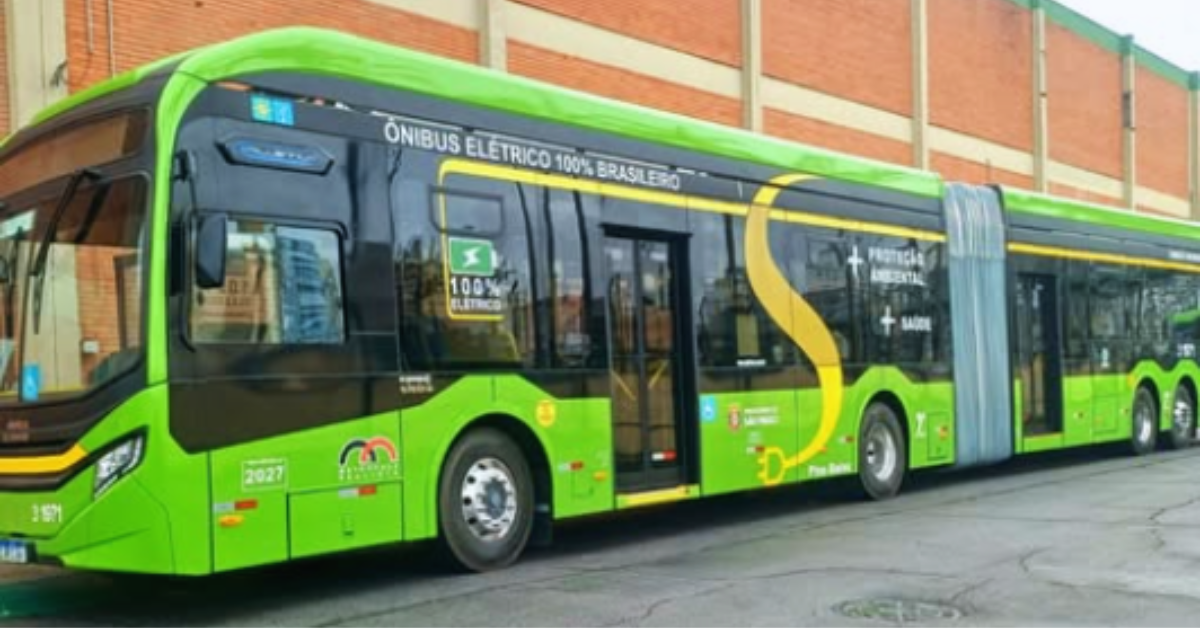 Metrópole Paulista receberá primeiros 27 ônibus elétricos superarticulados com tecnologia nacional